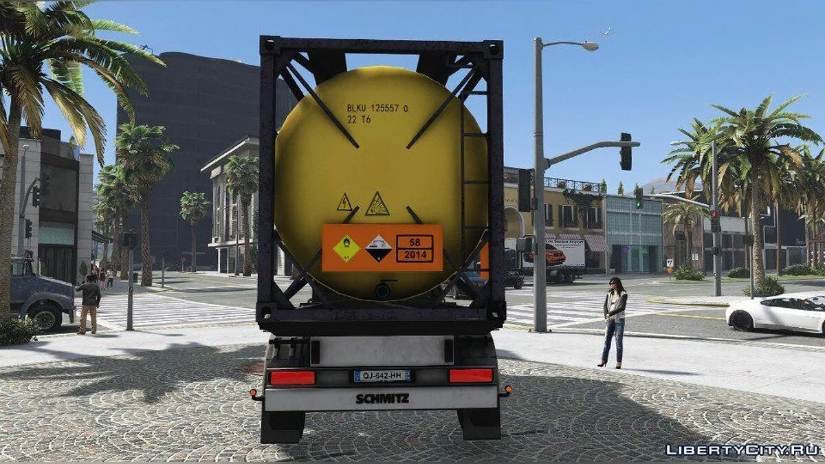 Gas Trailer (Replace) 1.0 / GTA 5