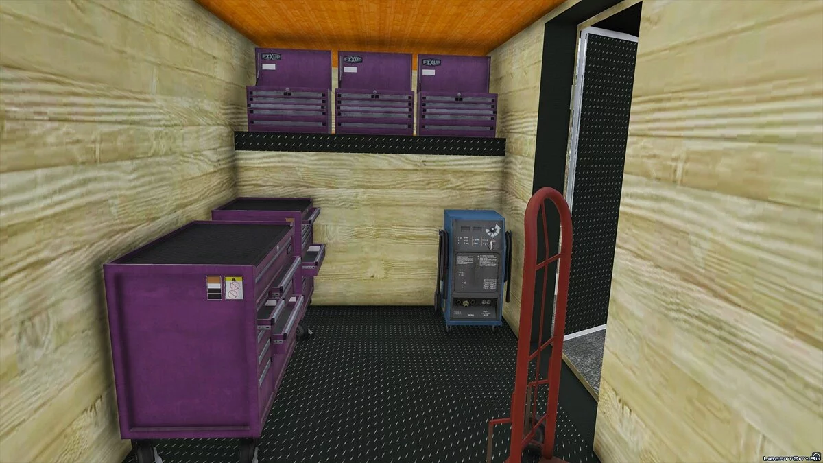 Закрытый трейлер Gooseneck  / GTA 5