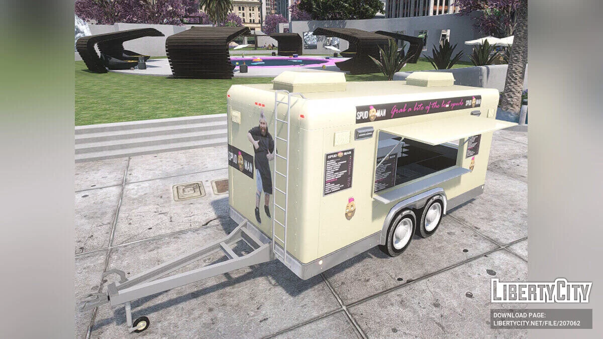 Spud Trailer [SinglePlayer / FiveM Ready] / GTA 5