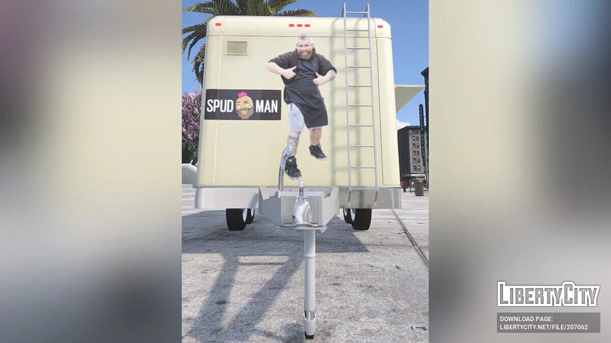 Spud Trailer [SinglePlayer / FiveM Ready] / GTA 5