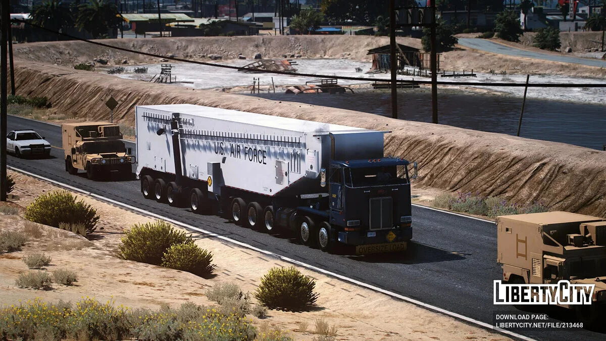 Minuteman Nuclear Missile Transporter Erector / GTA 5