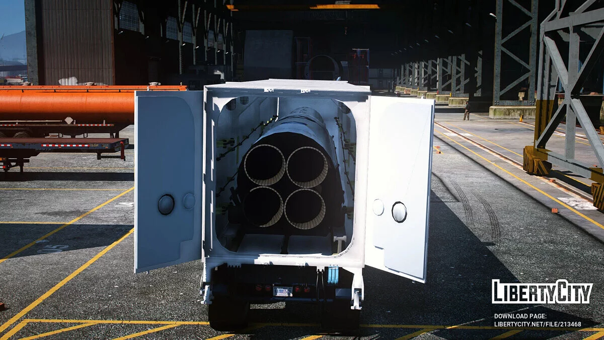 Minuteman Nuclear Missile Transporter Erector / GTA 5