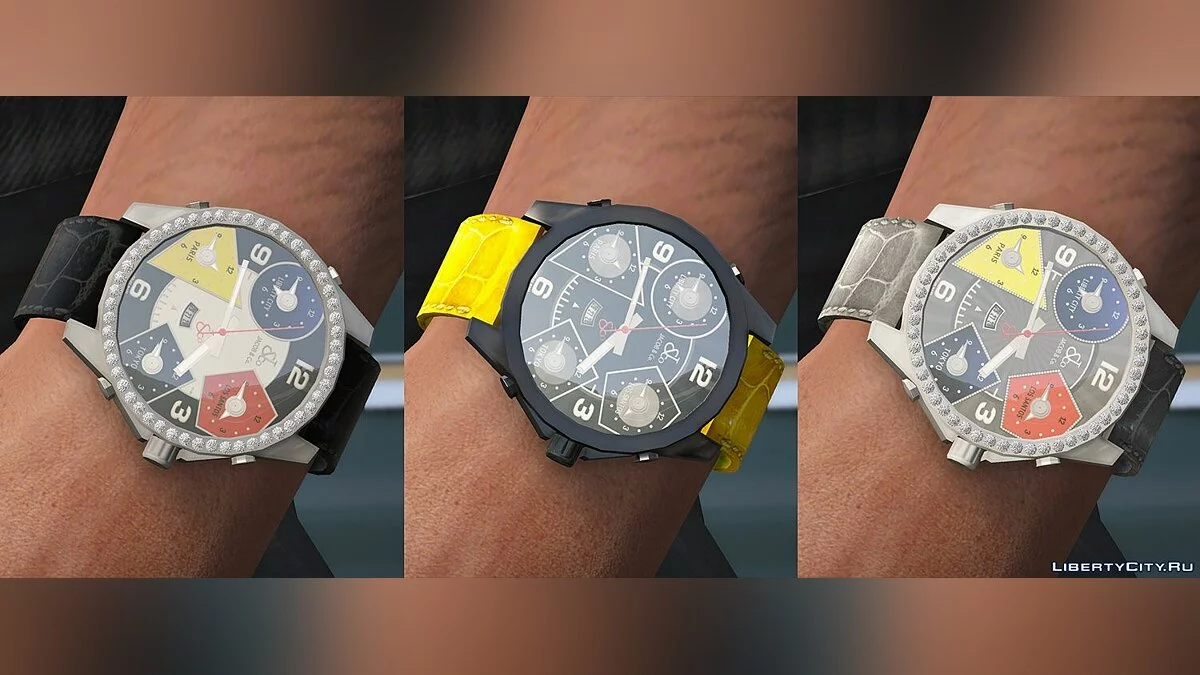 [FRANKLIN | Add-On] Jacob & Co. Five Time Zone watch 1.0 / GTA 5