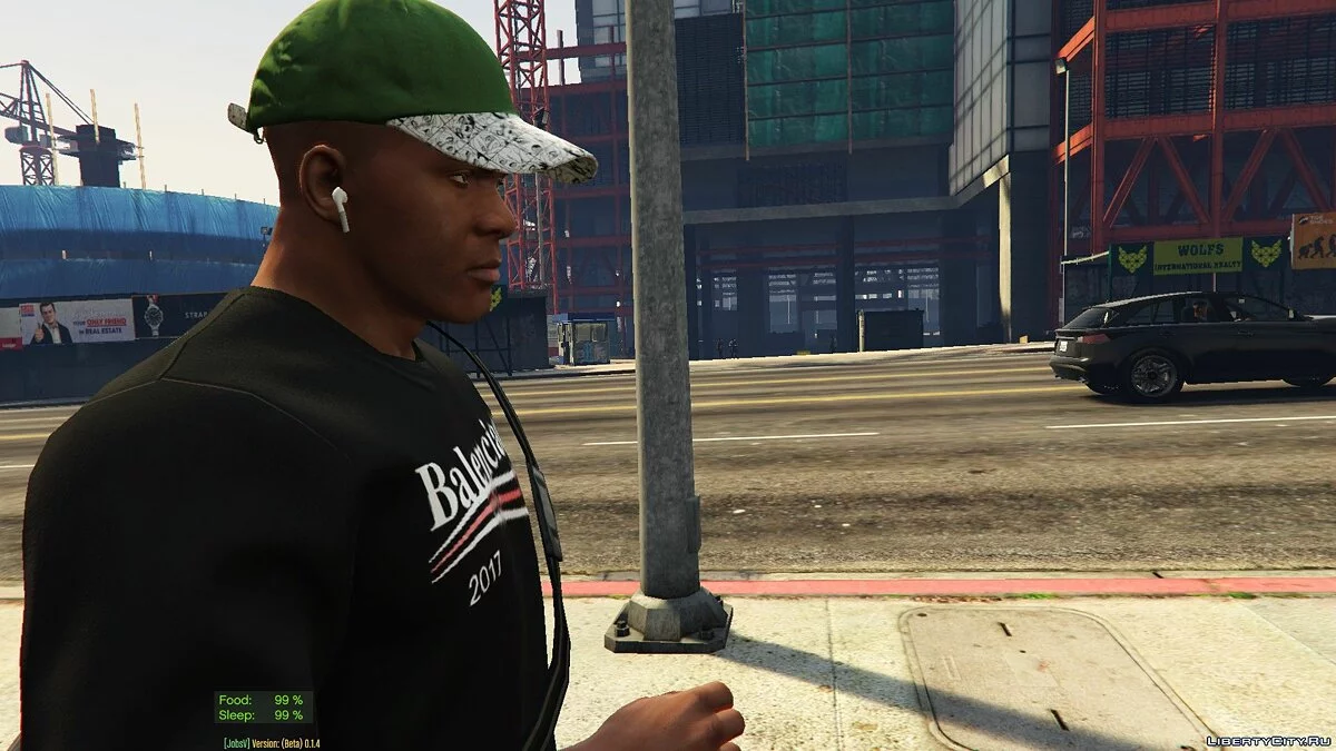 Беспроводные наушники AirPods  / GTA 5