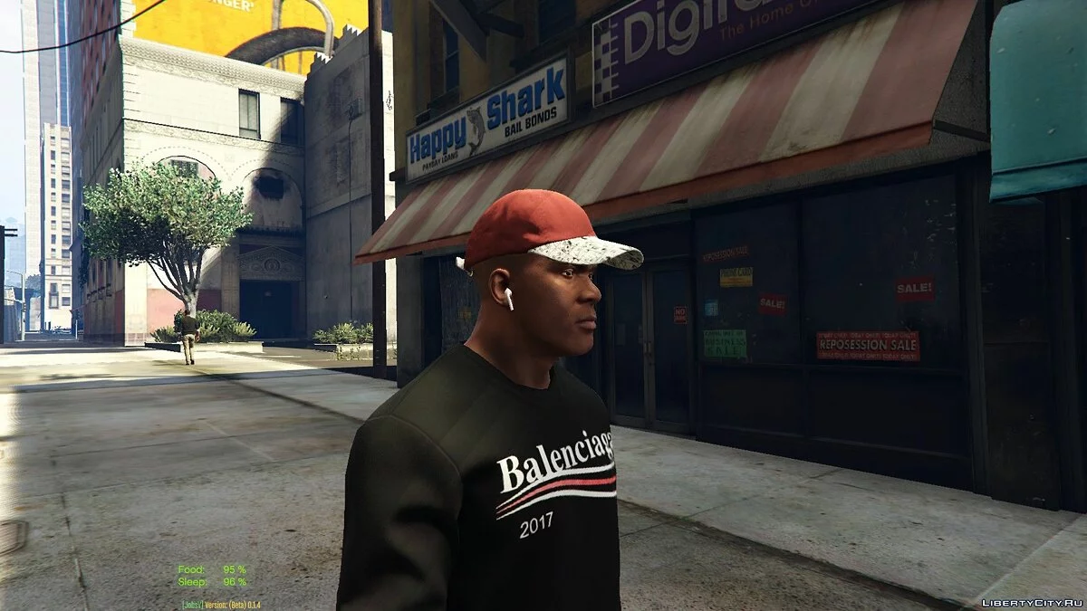 Беспроводные наушники AirPods  / GTA 5