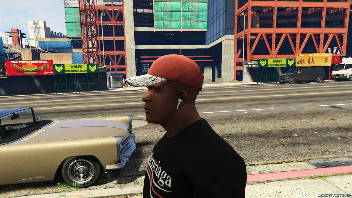Беспроводные наушники AirPods  / GTA 5