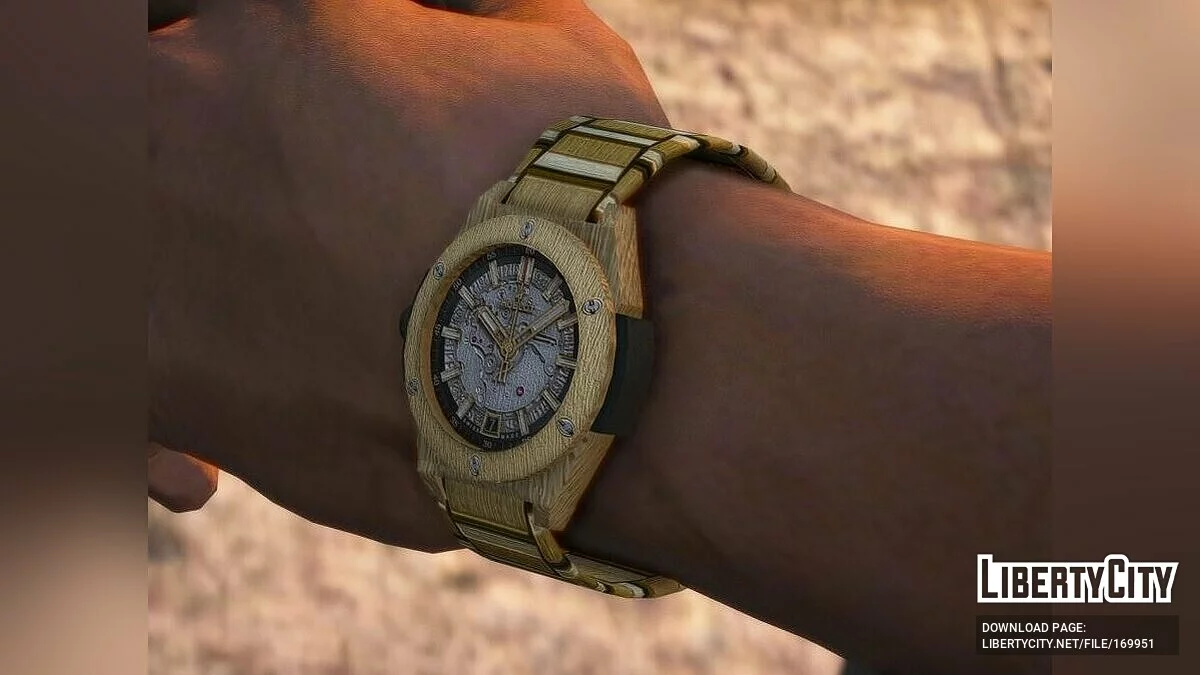 Часы Hublot Yellow Gold - MP 1.1 / GTA 5