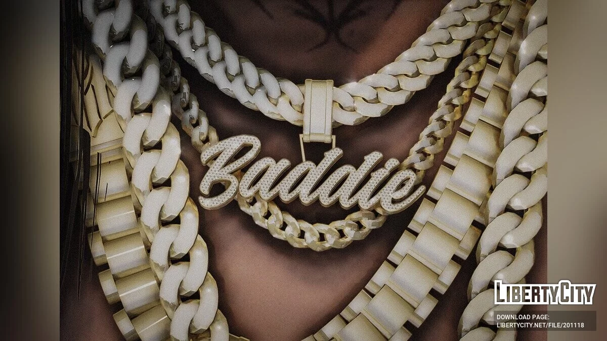 Цепь Baddie Stacked для MP Female / GTA 5