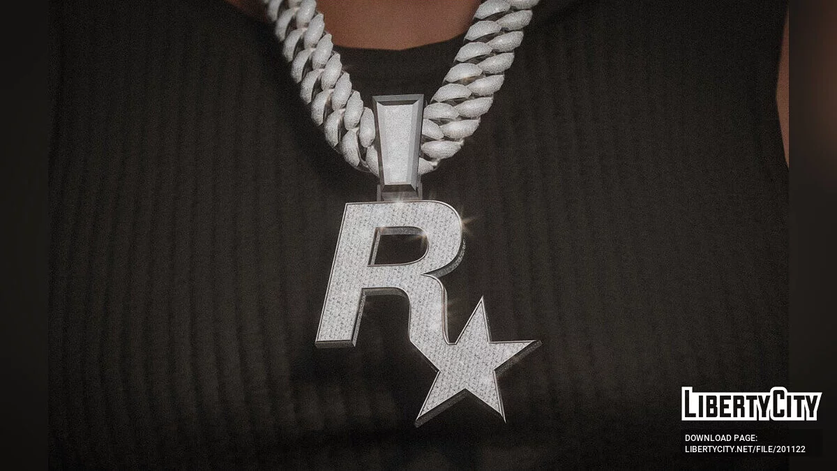 Цепь Rockstar для MP Male 1.0 / GTA 5
