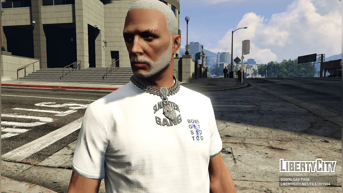 Цепь Slaughter Gang для MP Male / GTA 5