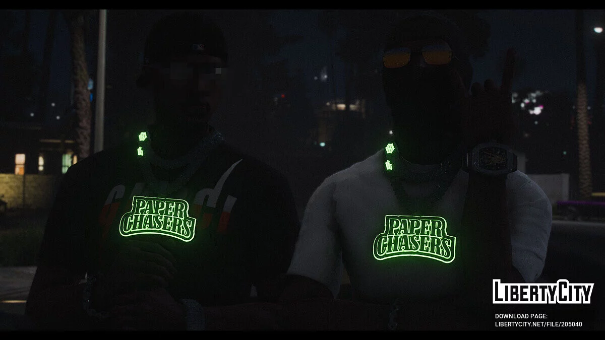 Цепь Paper Chasers для MP Male / GTA 5