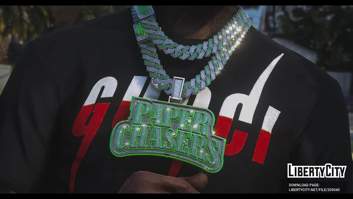 Цепь Paper Chasers для MP Male / GTA 5