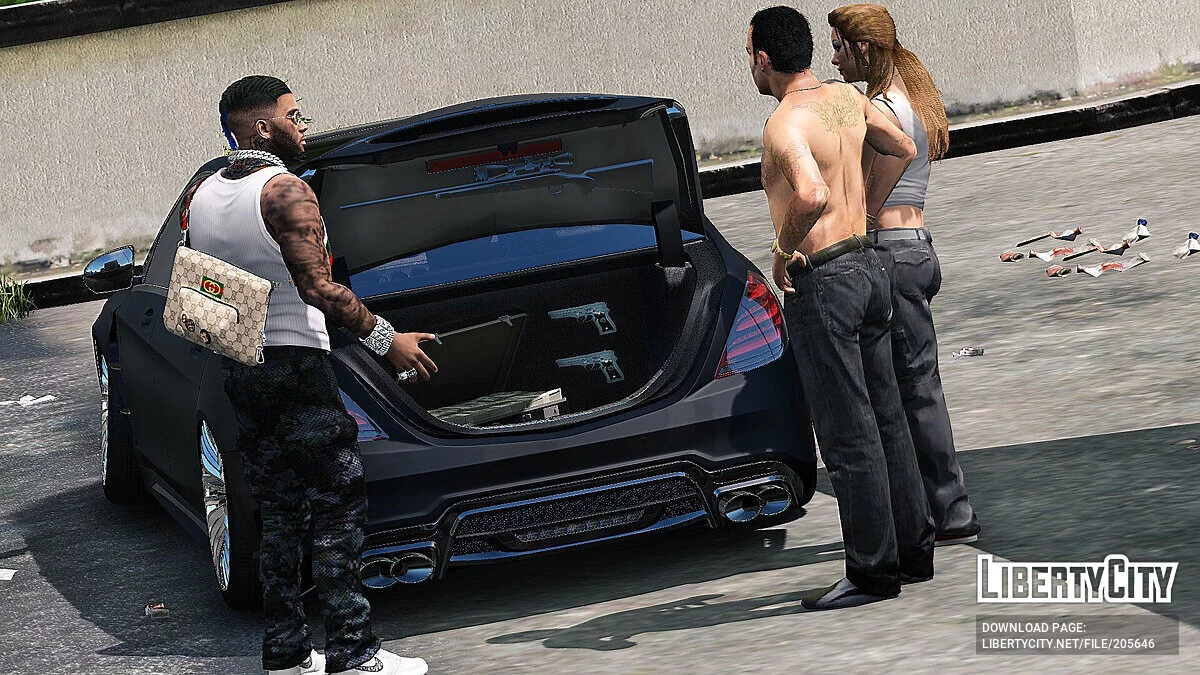 Backbag Gucci / GTA 5
