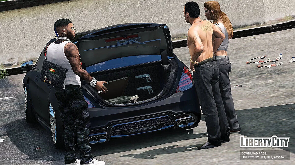 Backbag Gucci / GTA 5