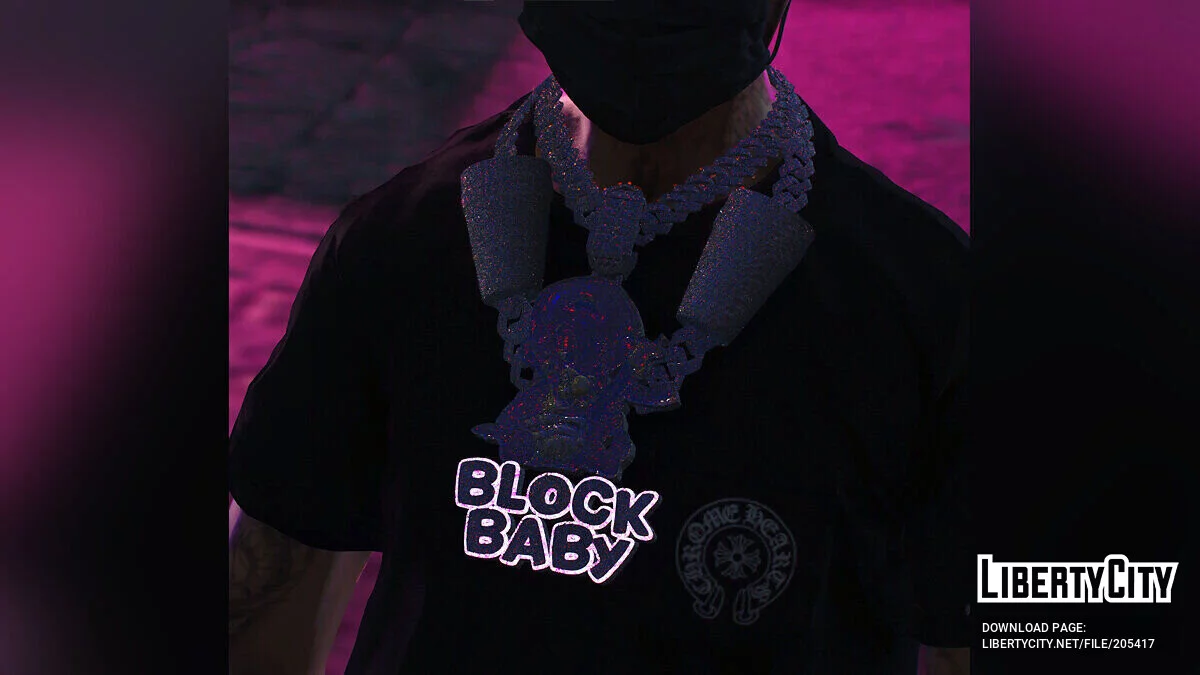 Цепь Block Baby [MP Male & MP Female] / GTA 5