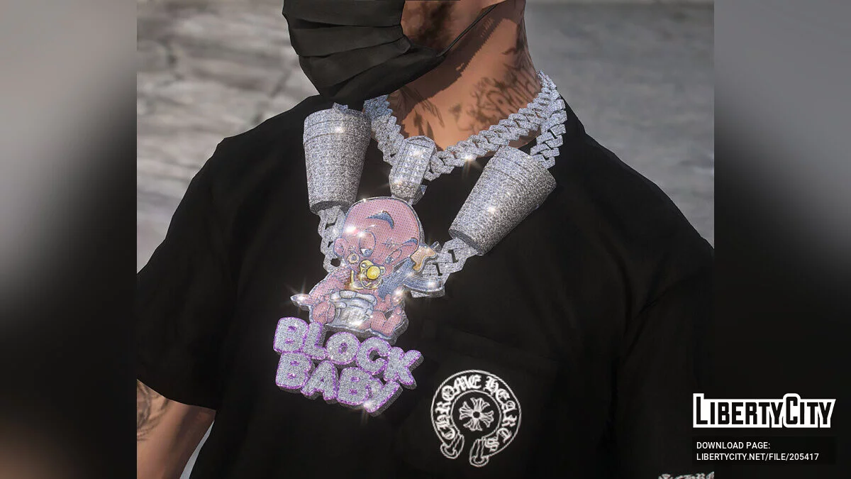 Цепь Block Baby [MP Male & MP Female] / GTA 5