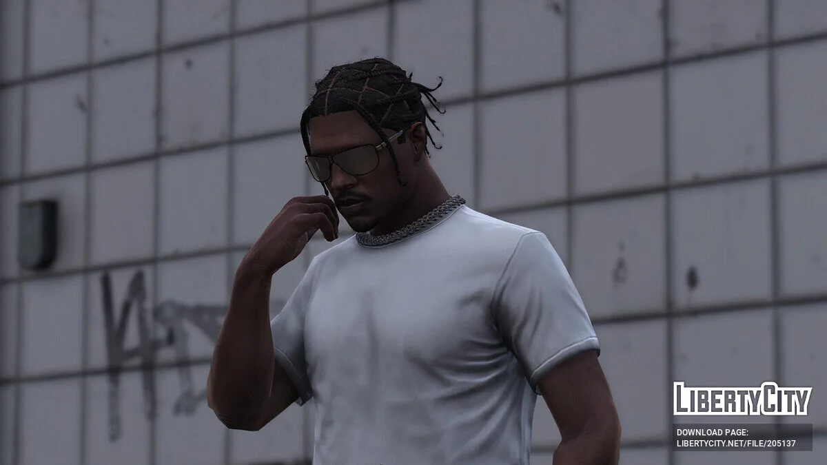 Minimalistic Cuban Chain/Choker [MP Male] / GTA 5