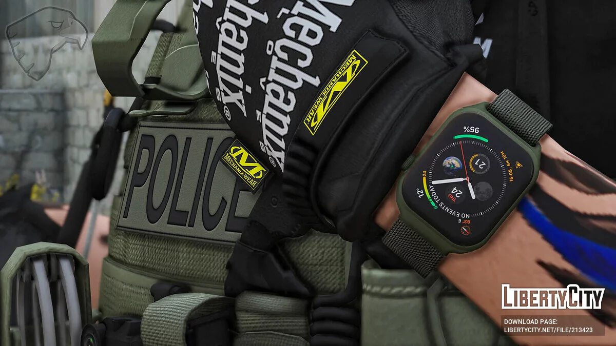 Apple Watch Series 8 for MP Male / GTA 5