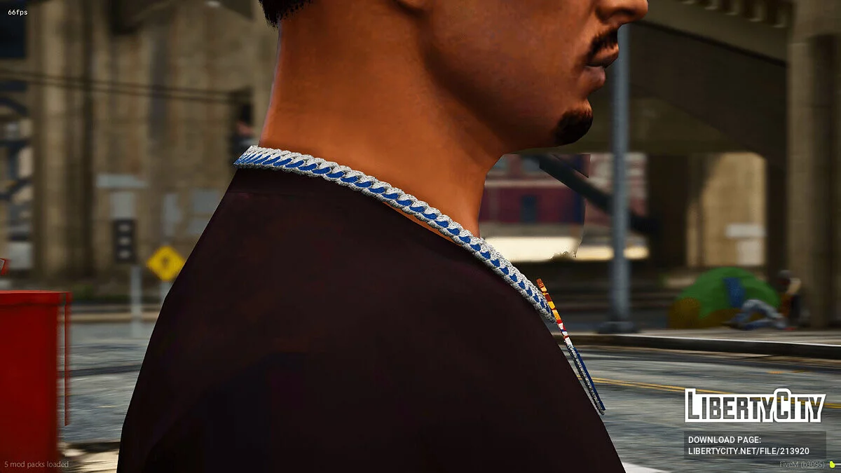 Цепь Burger Shot для MP Male / GTA 5