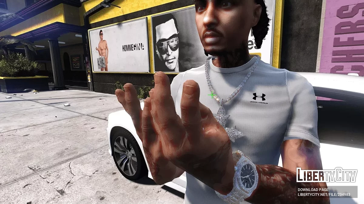 Iced Out Audemars Piguet Royal Oak для MP Male / GTA 5
