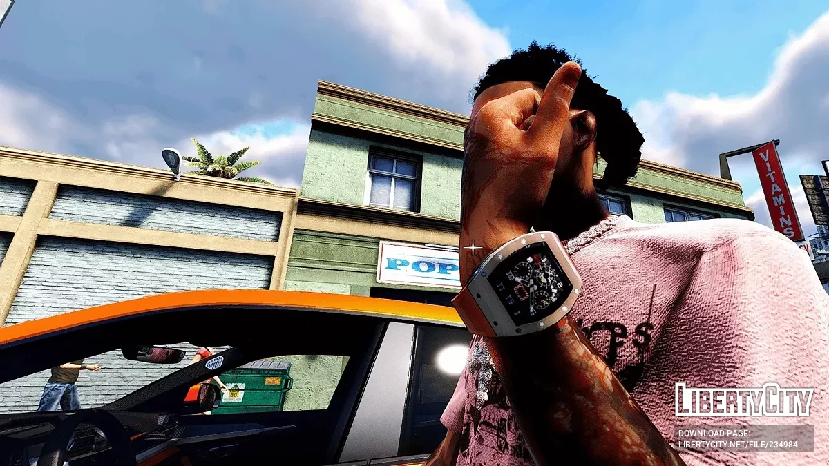 Richard Mille RM011 Watch для MP Male / GTA 5