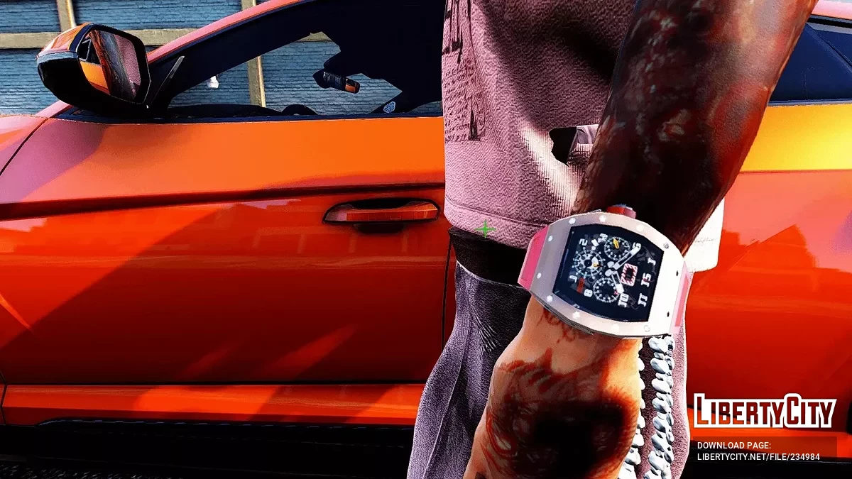 Richard Mille RM011 Watch для MP Male / GTA 5