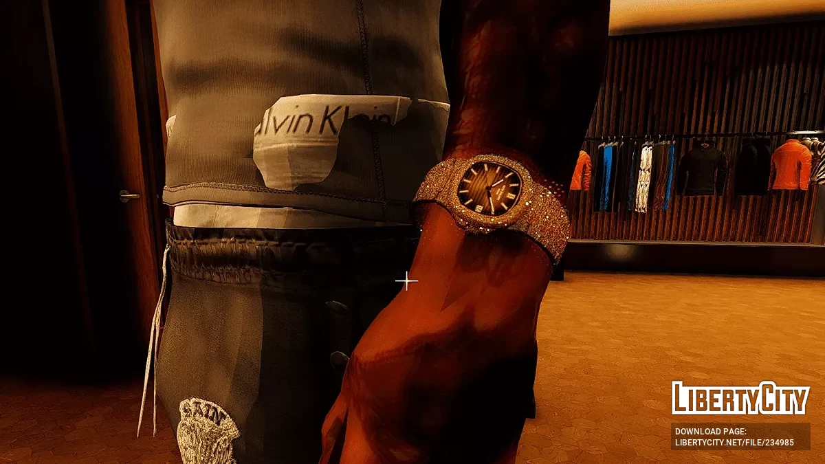 Rose Gold Patek Philippe 5711 для MP Male / GTA 5