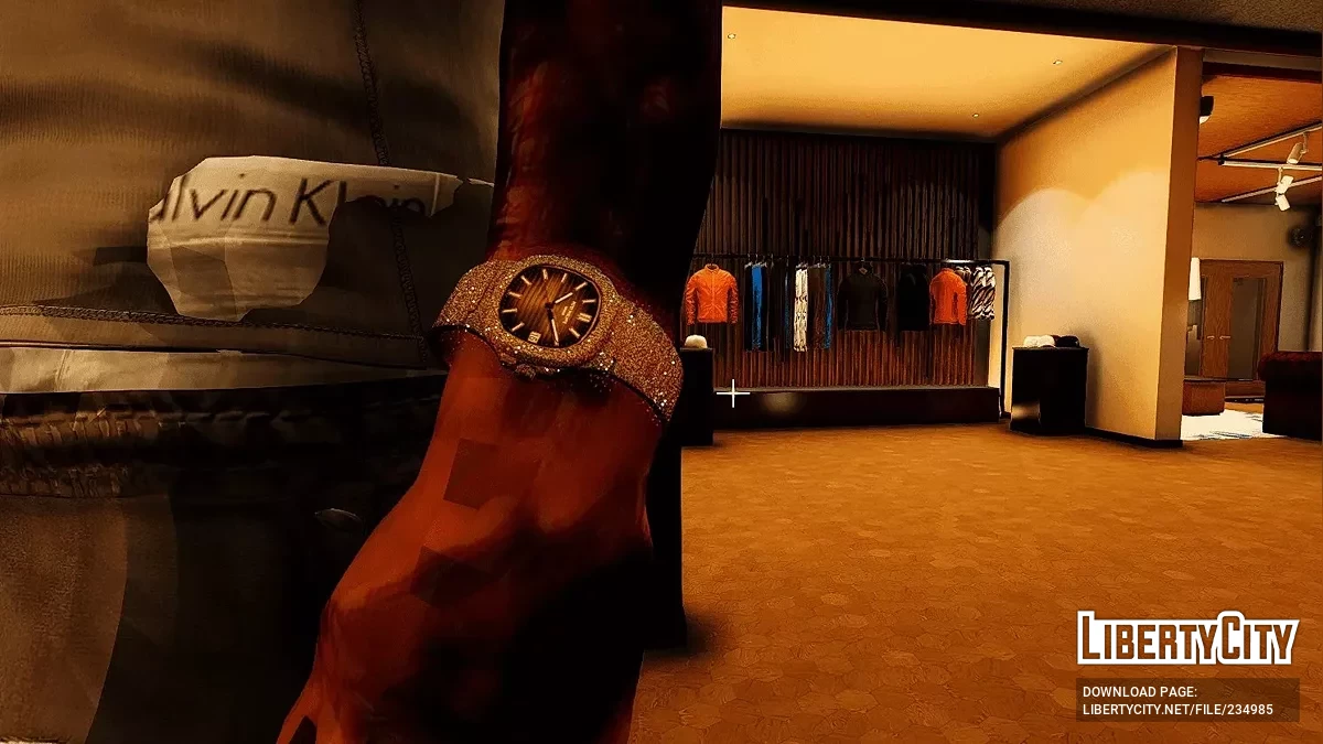 Rose Gold Patek Philippe 5711 для MP Male / GTA 5