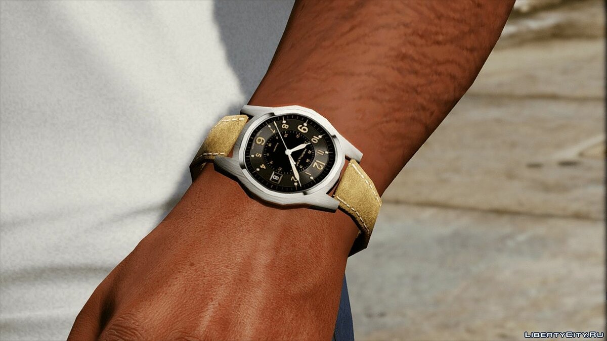 Hamilton Khaki Field Officers Timepiece для GTA 5 - Картинка #1