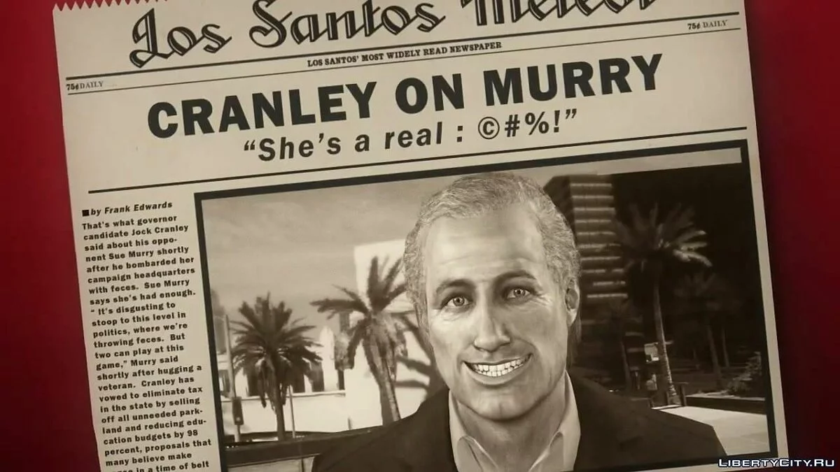 Трейлер Сью Маррей / GTA 5