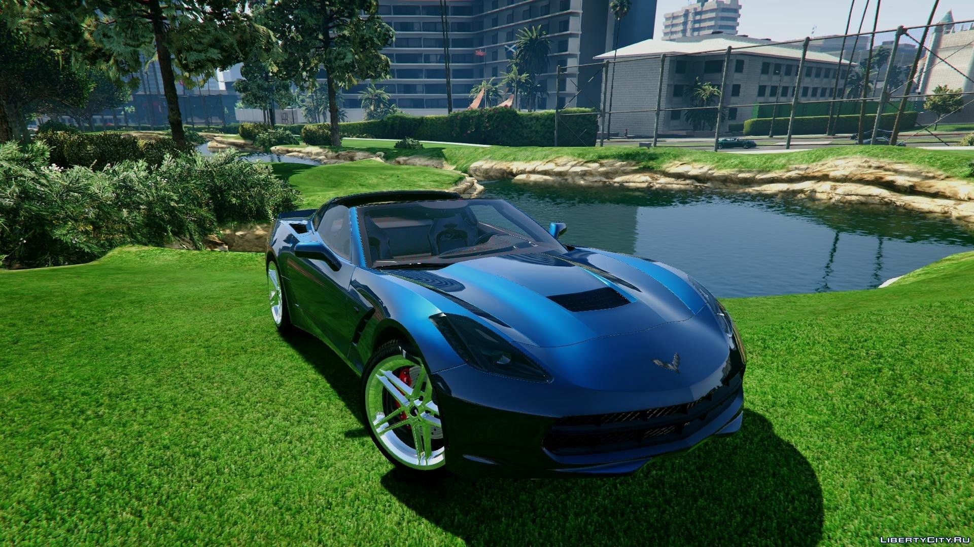 Мод на гта 5 car. Corvette c7 GTA 5. Шевроле Корвет ГТА 5. Corvette c7 в ГТА 5. Chevrolet Corvette c6 UNF 5.