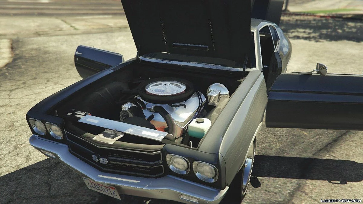 1970 Chevrolet Chevelle SS [Add-On / Replace] v1.1 / GTA 5
