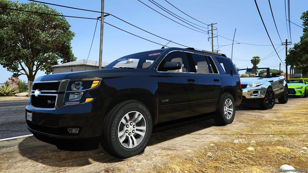 2015 Chevrolet Tahoe FBI (Unlocked) v1 / GTA 5