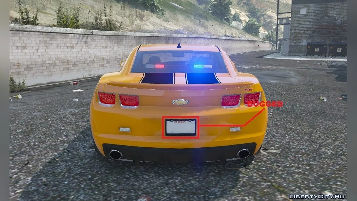 Unmarked SS Camaro 3.0 / GTA 5