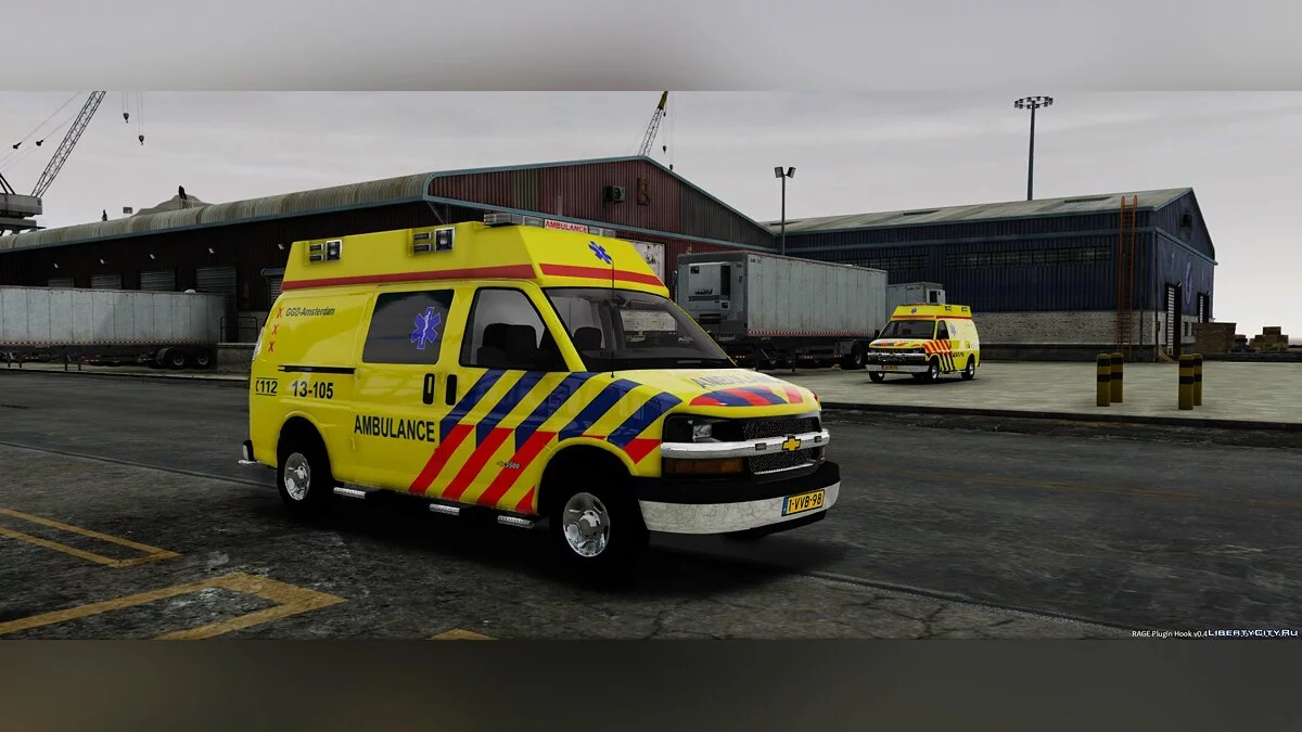 Chevrolet Van Dutch Ambulance 0.1 [BETA] / GTA 5