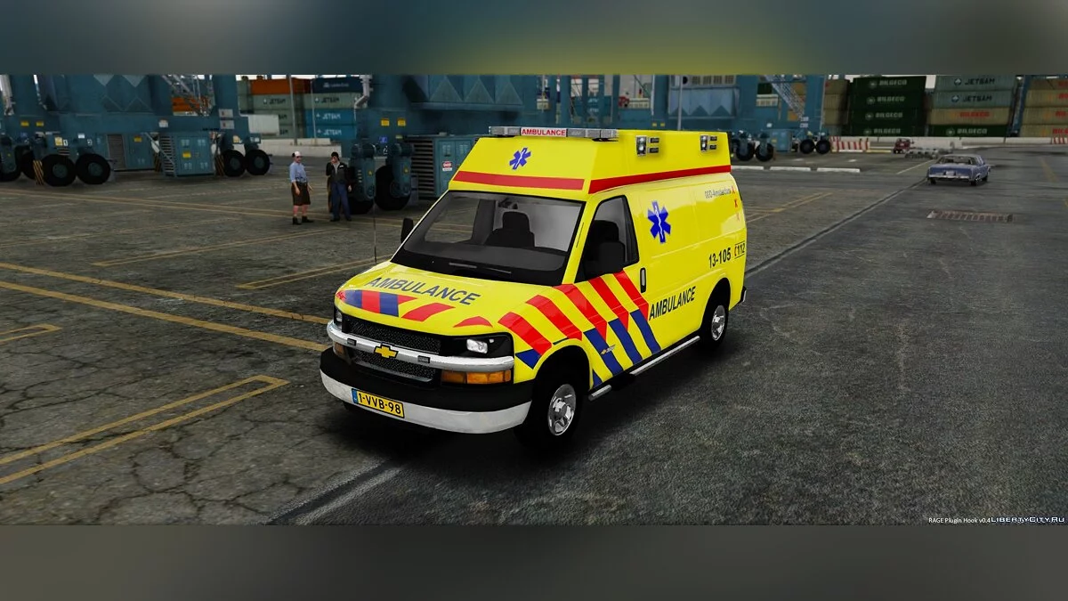 Chevrolet Van Dutch Ambulance 0.1 [BETA] / GTA 5