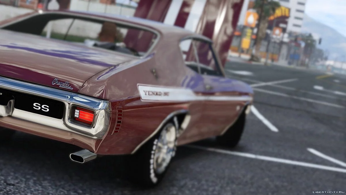 1970 Chevrolet Chevelle SS 454 [Add-On | HQ | Template] 1.3 / GTA 5