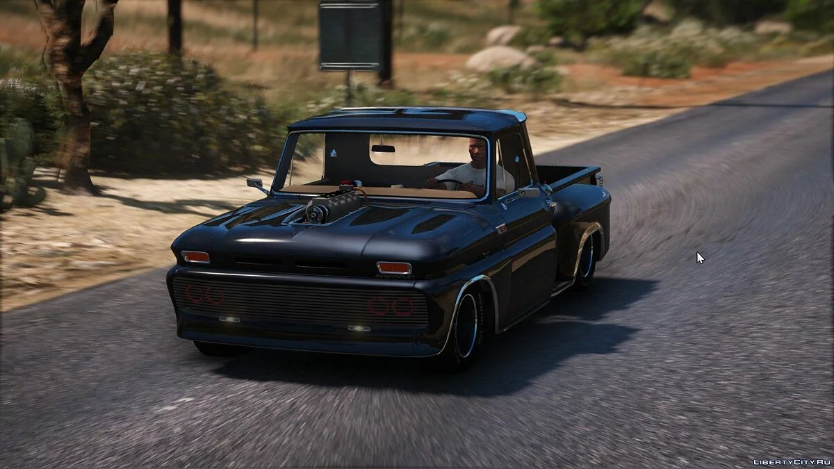 Chevrolet C-10 Stepside Custom [Add-On / Replace | Custom Dirt] 1.2 / GTA 5