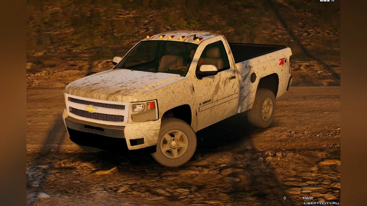 Chevrolet Silverado 1500 LTZ Regular Cab 4x4 2013 [Add-On / Replace | 7 Extras] 1.2 / GTA 5