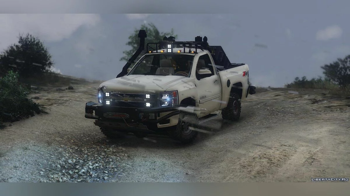 Chevrolet Silverado 1500 LTZ Regular Cab 4x4 2013 [Add-On / Replace | 7 Extras] 1.2 / GTA 5