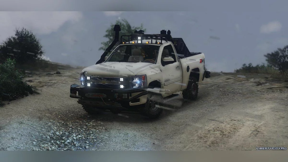 Chevrolet Silverado 1500 LTZ Regular Cab 4x4 2013 [Add-On / Replace | 7 Extras] 1.3 / GTA 5