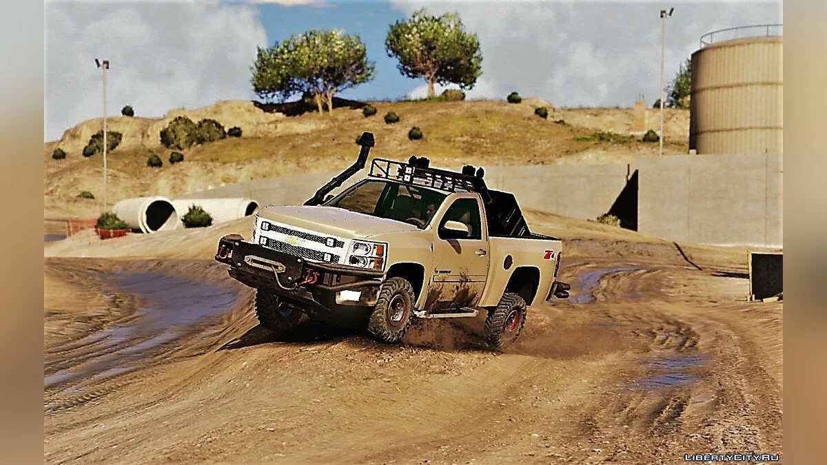 Chevrolet Silverado 1500 LTZ Regular Cab 4x4 2013 [Add-On / Replace | 7 Extras] 1.3 / GTA 5