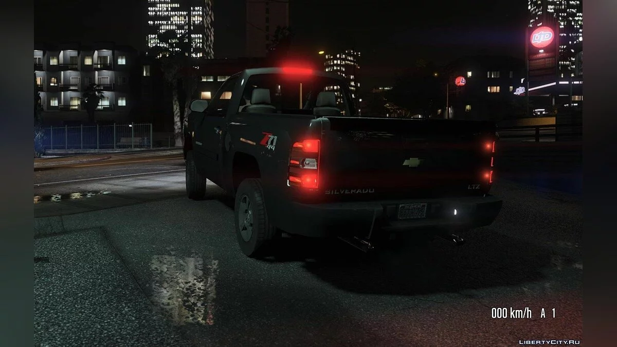 Chevrolet Silverado 1500 LTZ Regular Cab 4x4 2013 [Add-On / Replace | 7 Extras] 1.3 / GTA 5