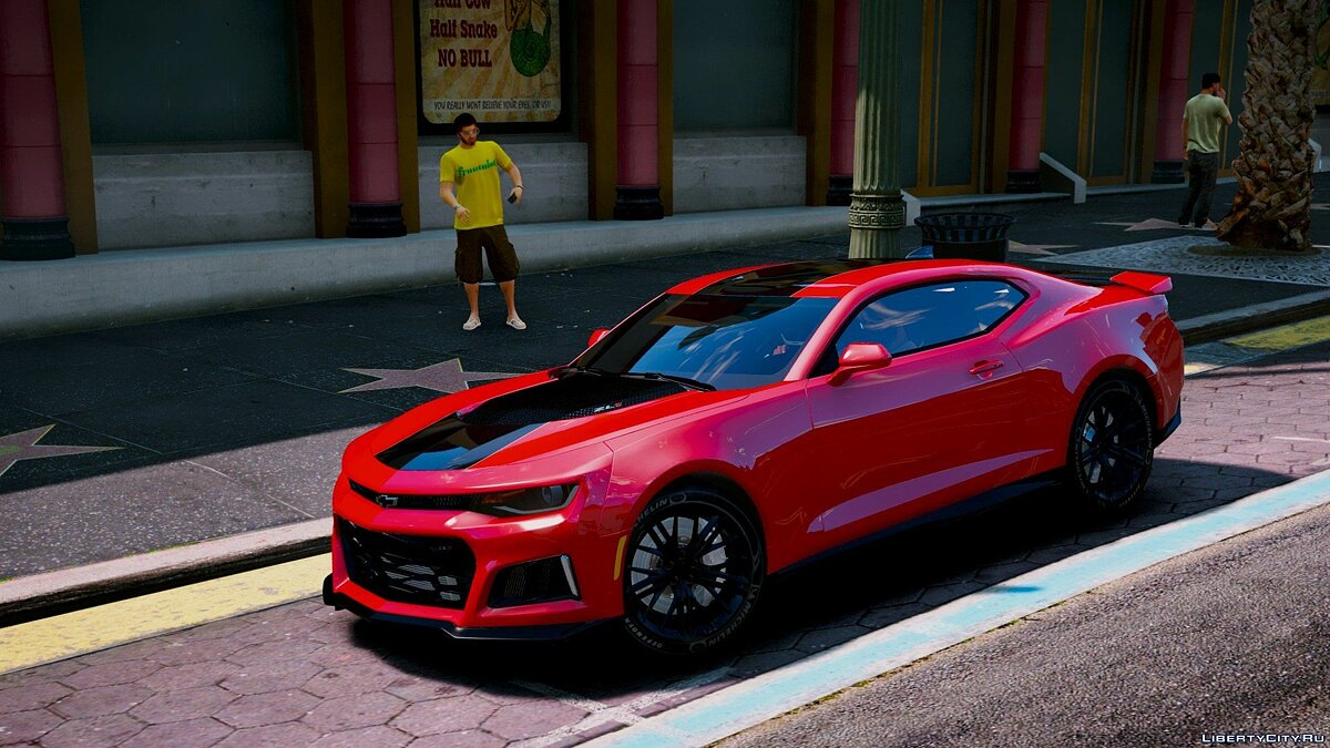 Скачать Chevrolet Camaro ZL1 2017 [Add-on] 1.0 для GTA 5