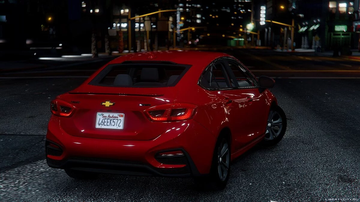 Chevrolet Cruze RS 2018 [Replace] 1.0 / GTA 5