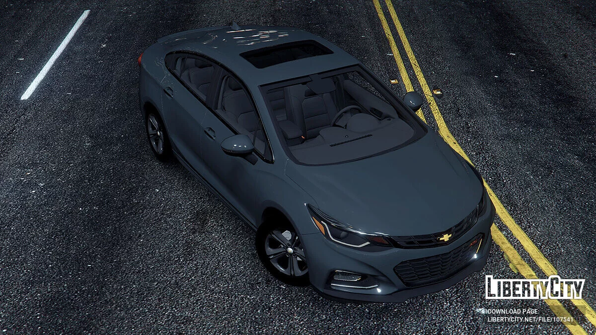 Chevrolet Cruze RS 2018 [Replace] 1.0 / GTA 5