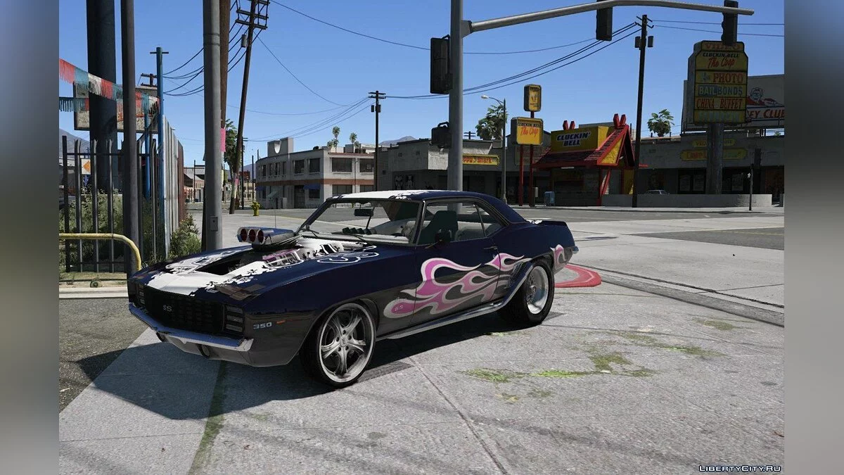 Chevrolet Camaro SS 300 Drag [Add-On / Replace / Extras] 0.6 / GTA 5
