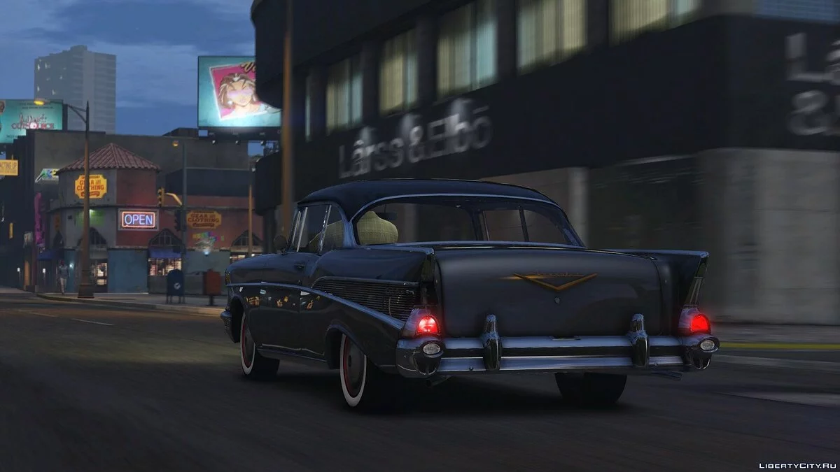 57´Chevy Bel Air [Add-On | Animated] 1.0 / GTA 5