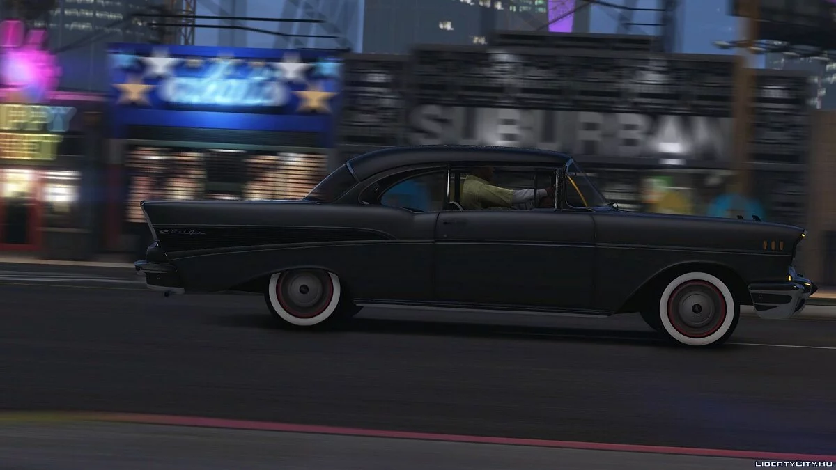 57´Chevy Bel Air [Add-On | Animated] 1.0 / GTA 5