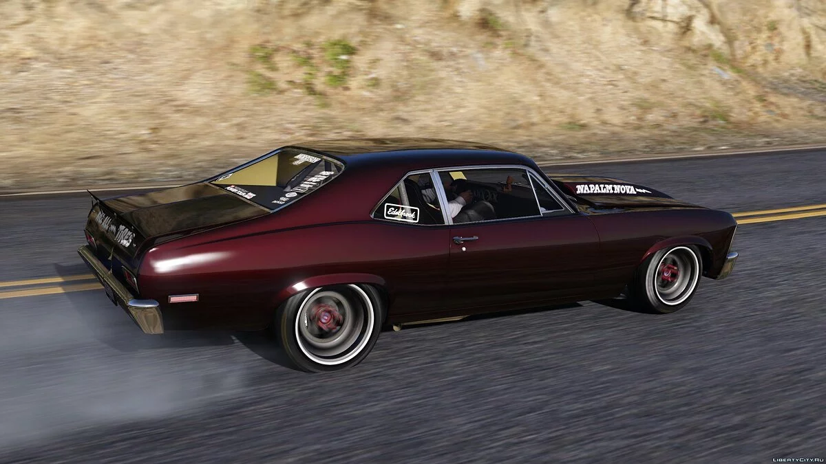 1972 Hoonigan Chevrolet “Napalm Nova” [Add-On | Animated] 1.0 / GTA 5
